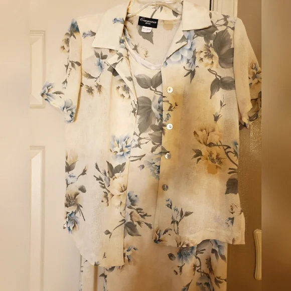 Ladies Vintage 2 piece dress - Picture 2 of 11